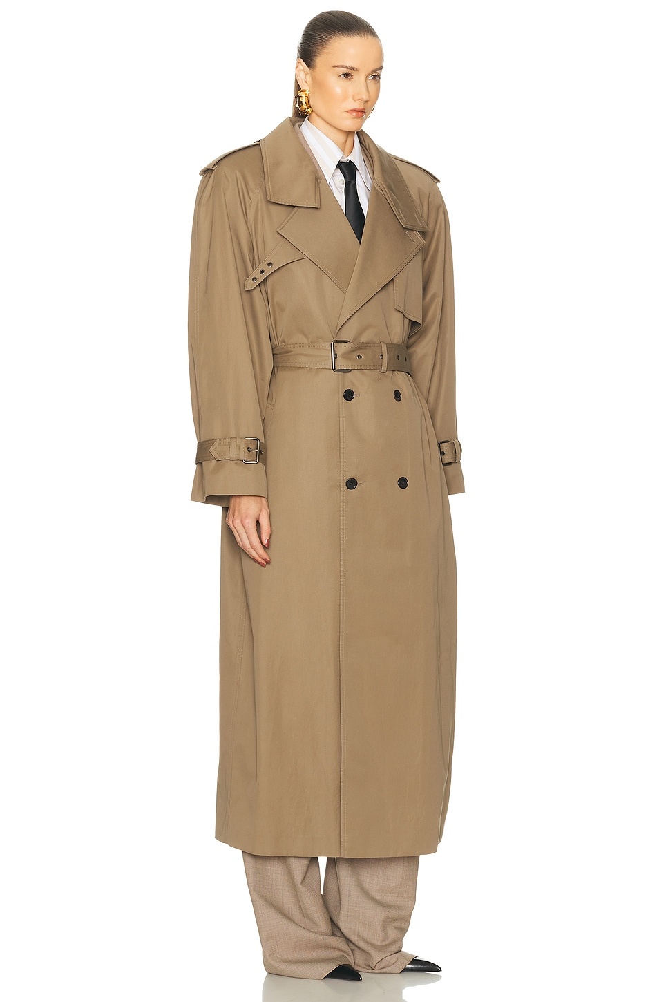 Belted Trench Coat - 3