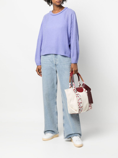 See by Chloé Laetiza cherry-print tote bag outlook