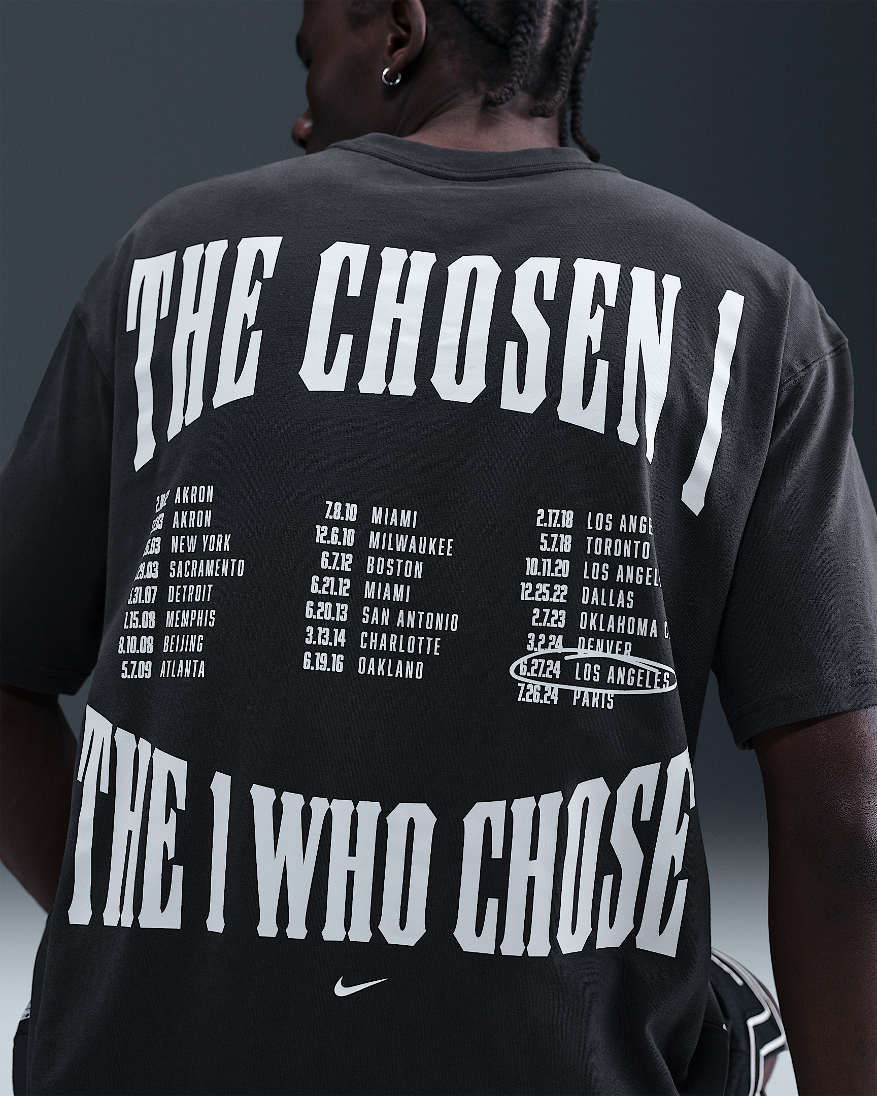 LeBron "Chosen One" Men's Max90 Basketball T-Shirt - 2