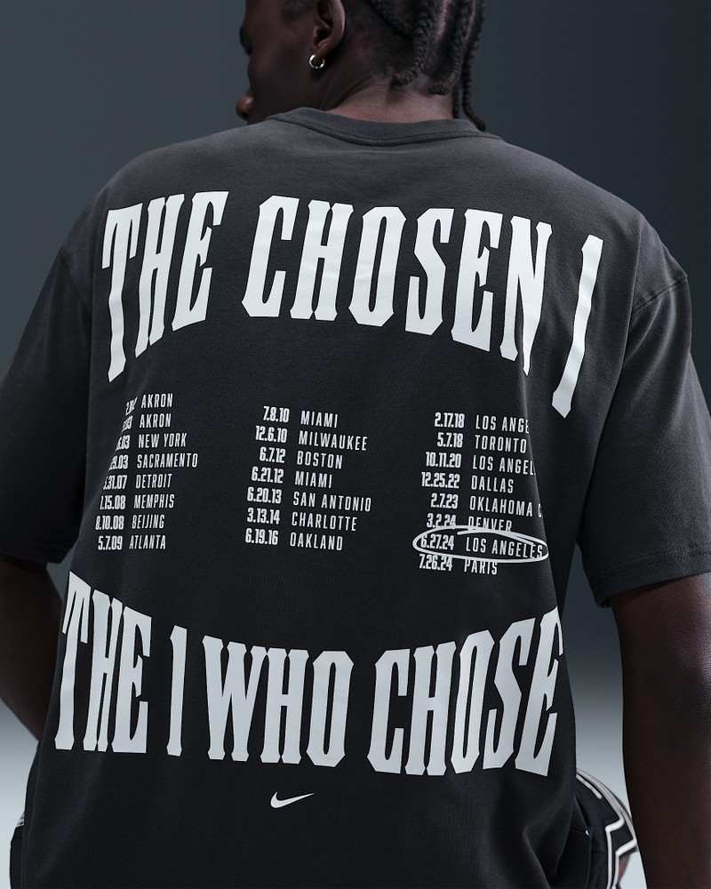 Nike LeBron "Chosen One" Men's Max90 Basketball T-Shirt outlook