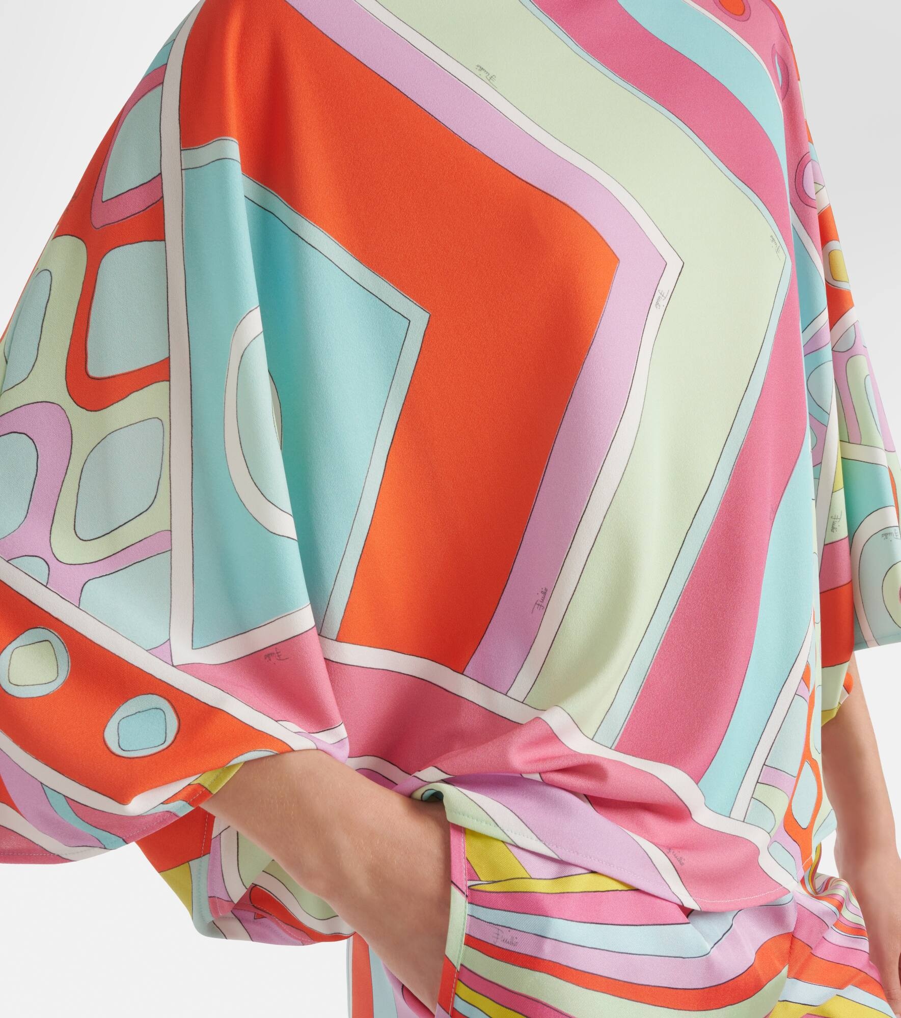 Caped printed top - 5
