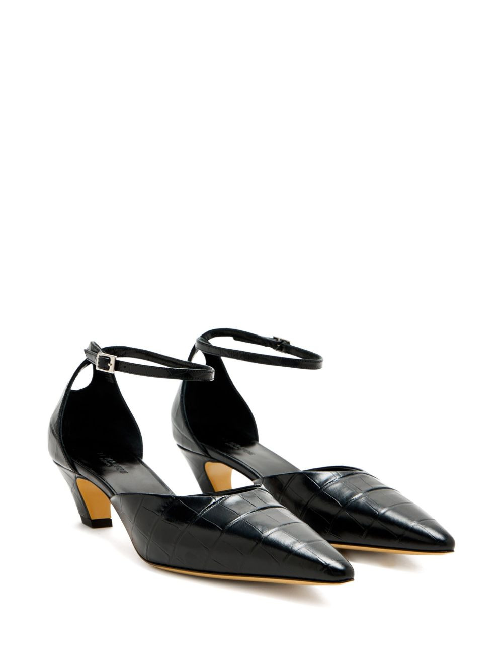45mm crocodile-effect pumps - 2