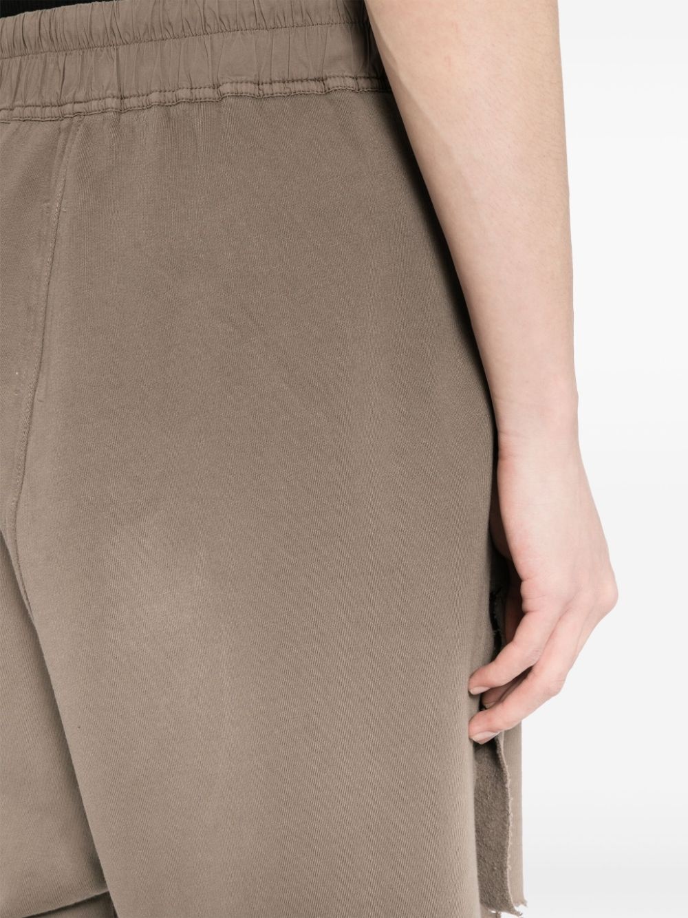 cotton drop-crotch shorts - 5