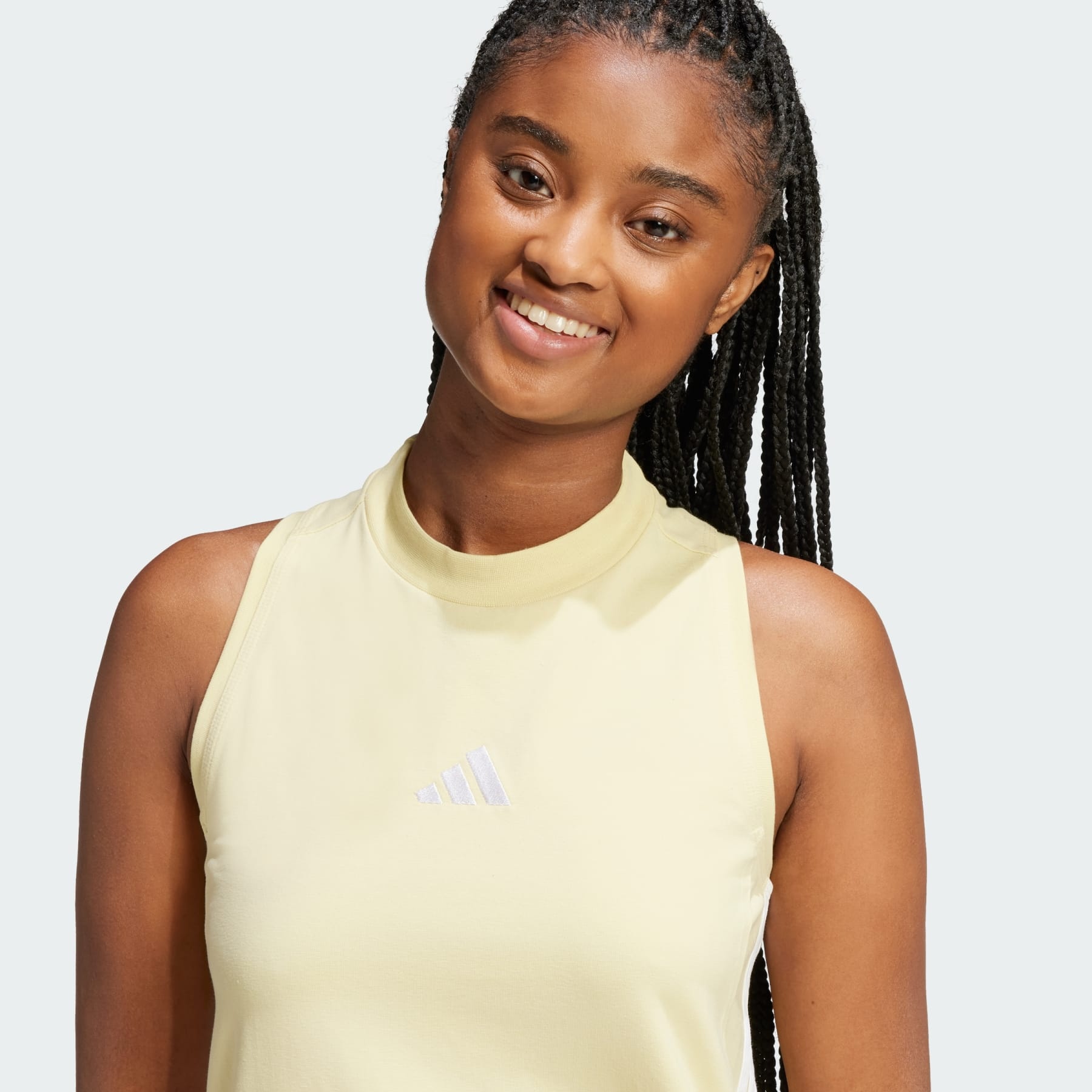 Essentials 3-Stripes Long Racerback Dress - 6
