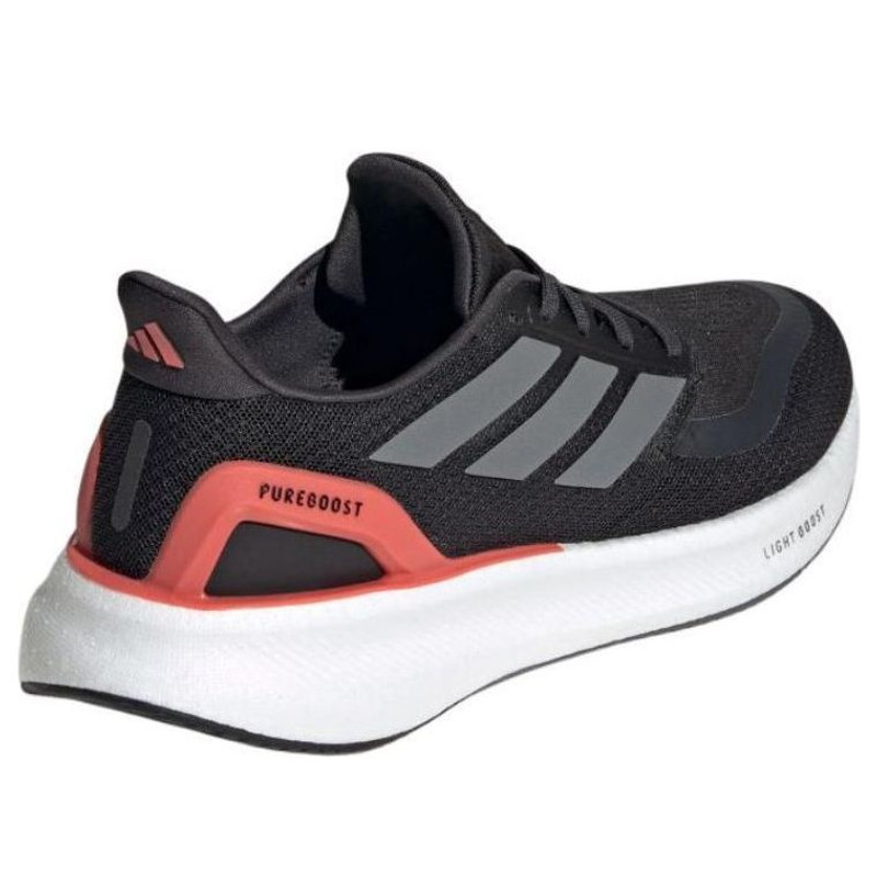 (WMNS) adidas Pureboost 5 'Black White Pink' JH6452 4