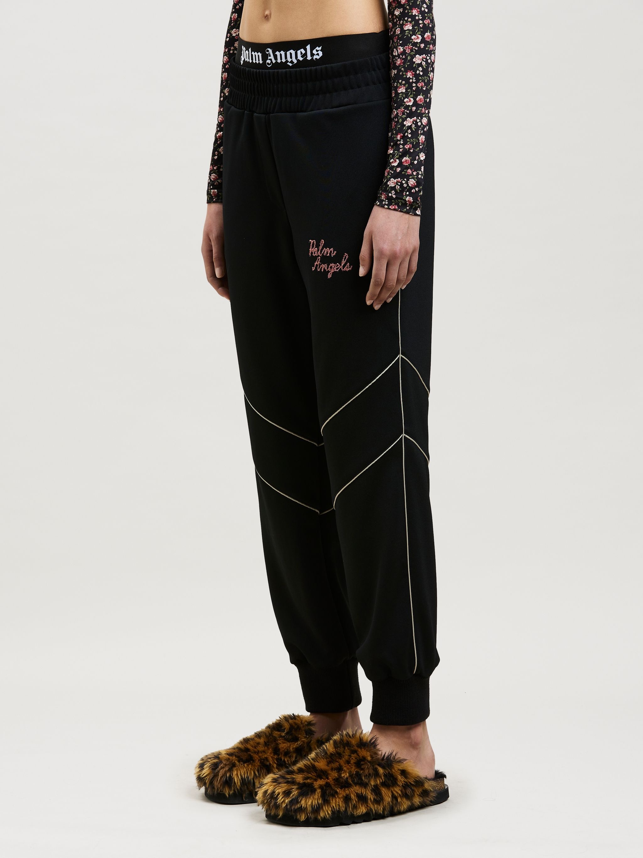 BUTTONED TRACK PANTS - 4