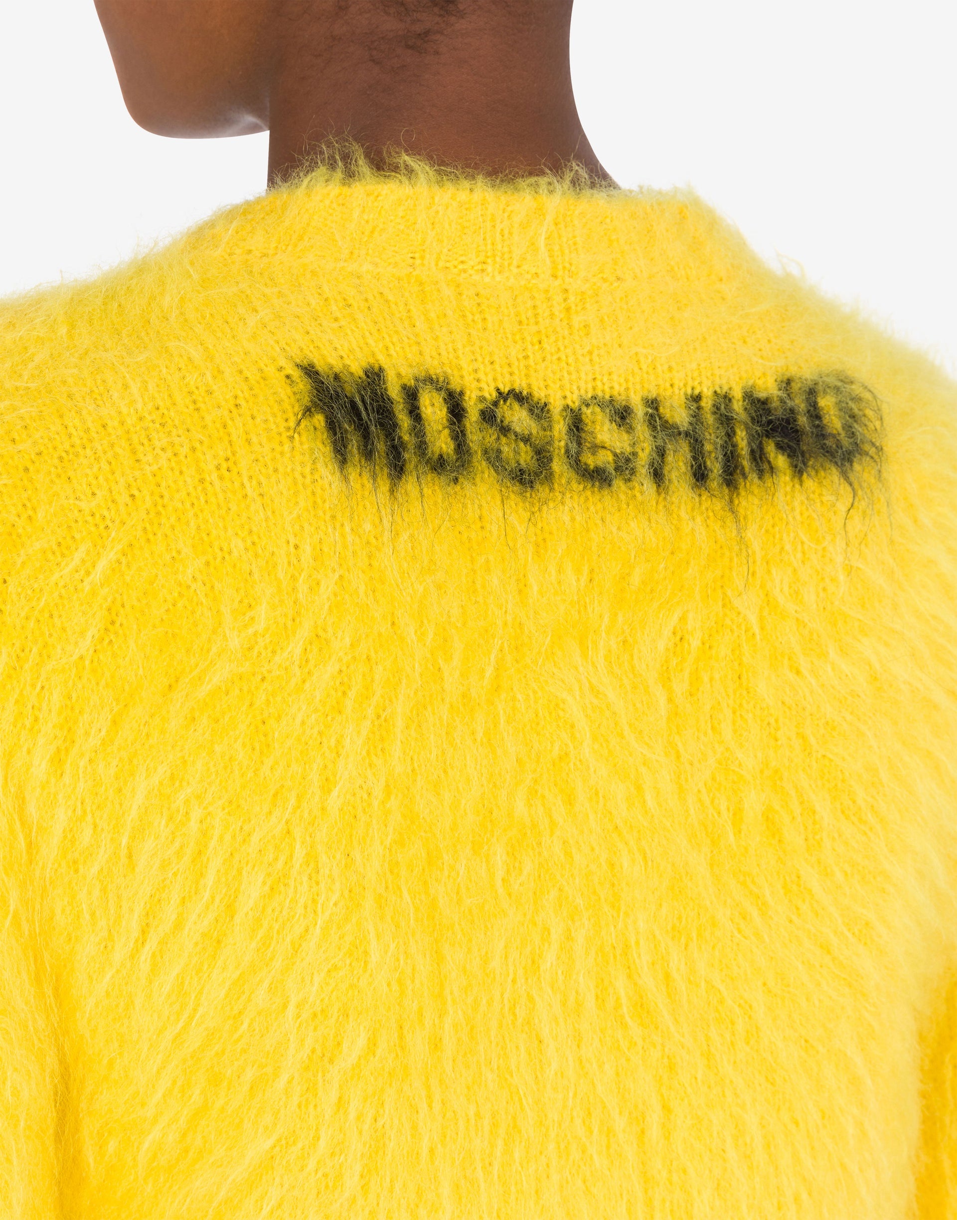 PULLOVER IN BRUSHED MOHAIR SMILEY - 4