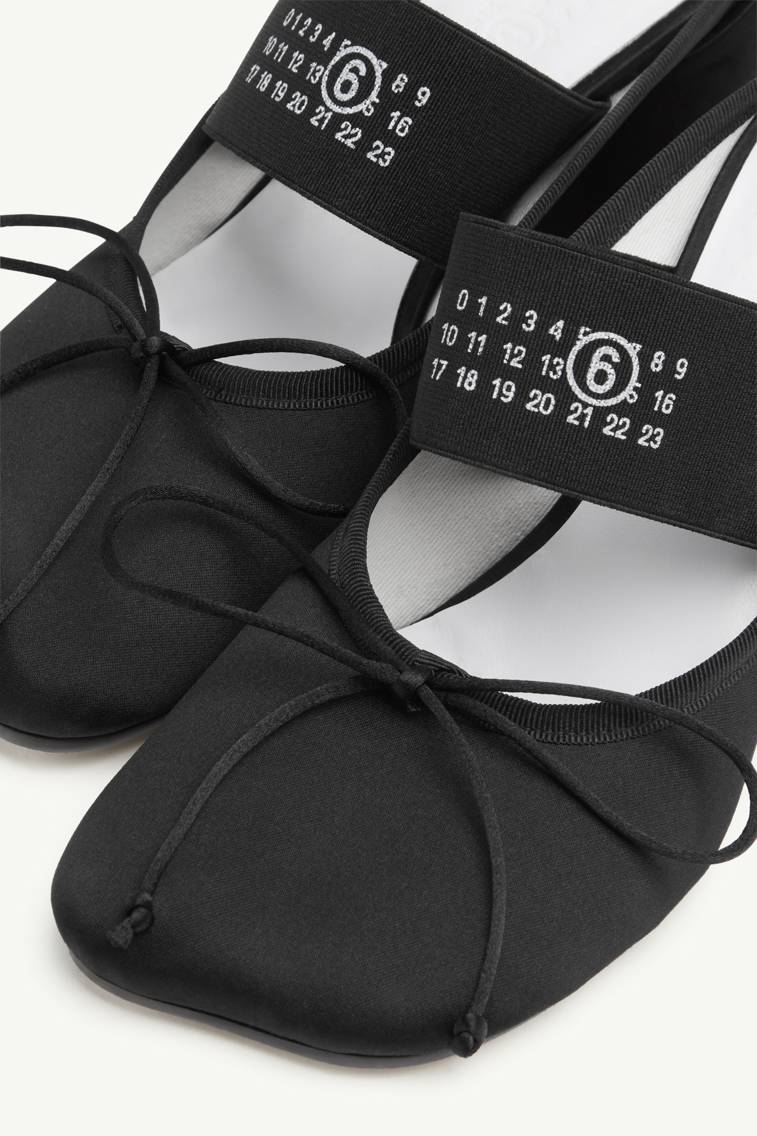 Logo Elastic Ballet Decollete - 4