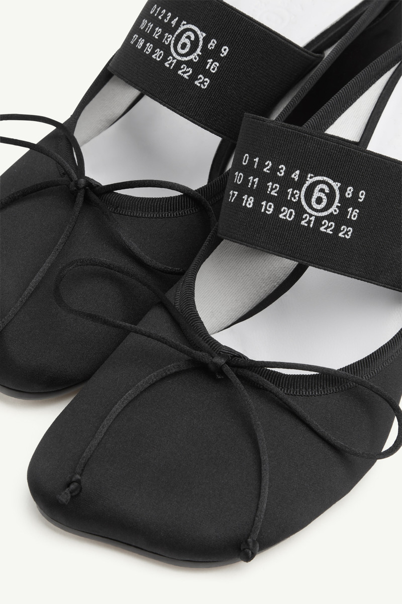Logo Elastic Ballet Decollete 4