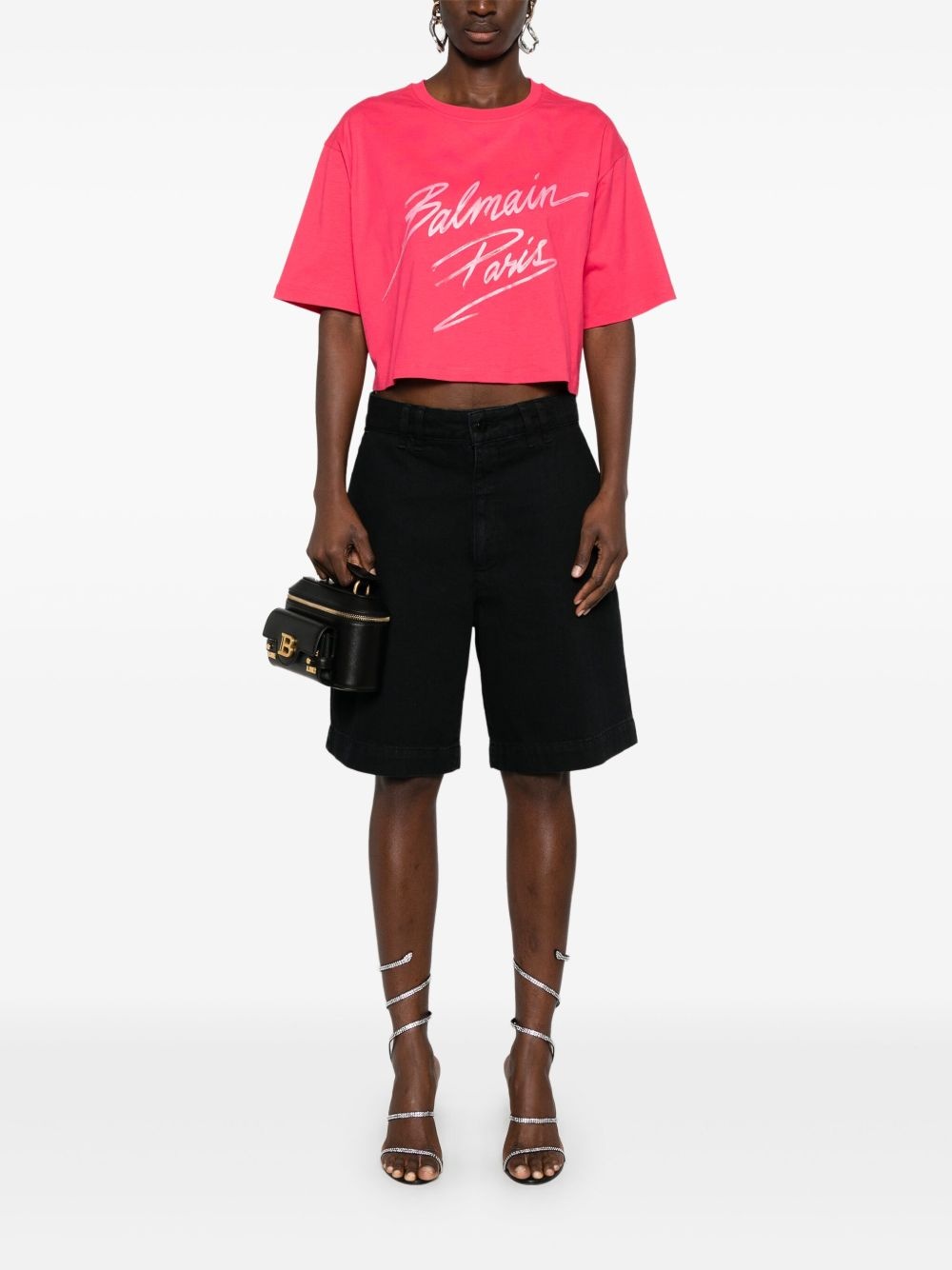 cropped T-shirt - 2