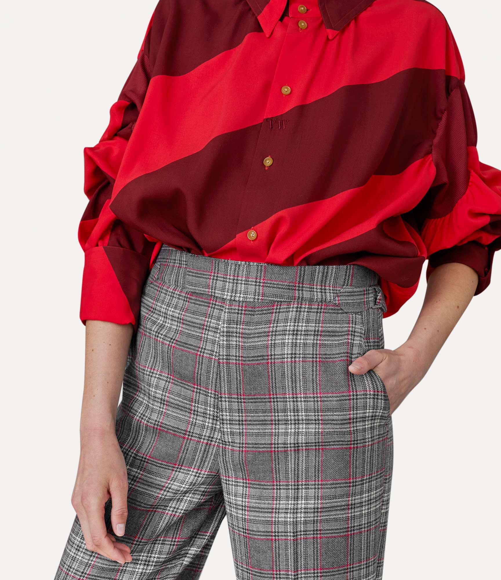 DAVE TROUSERS TARTAN - 4