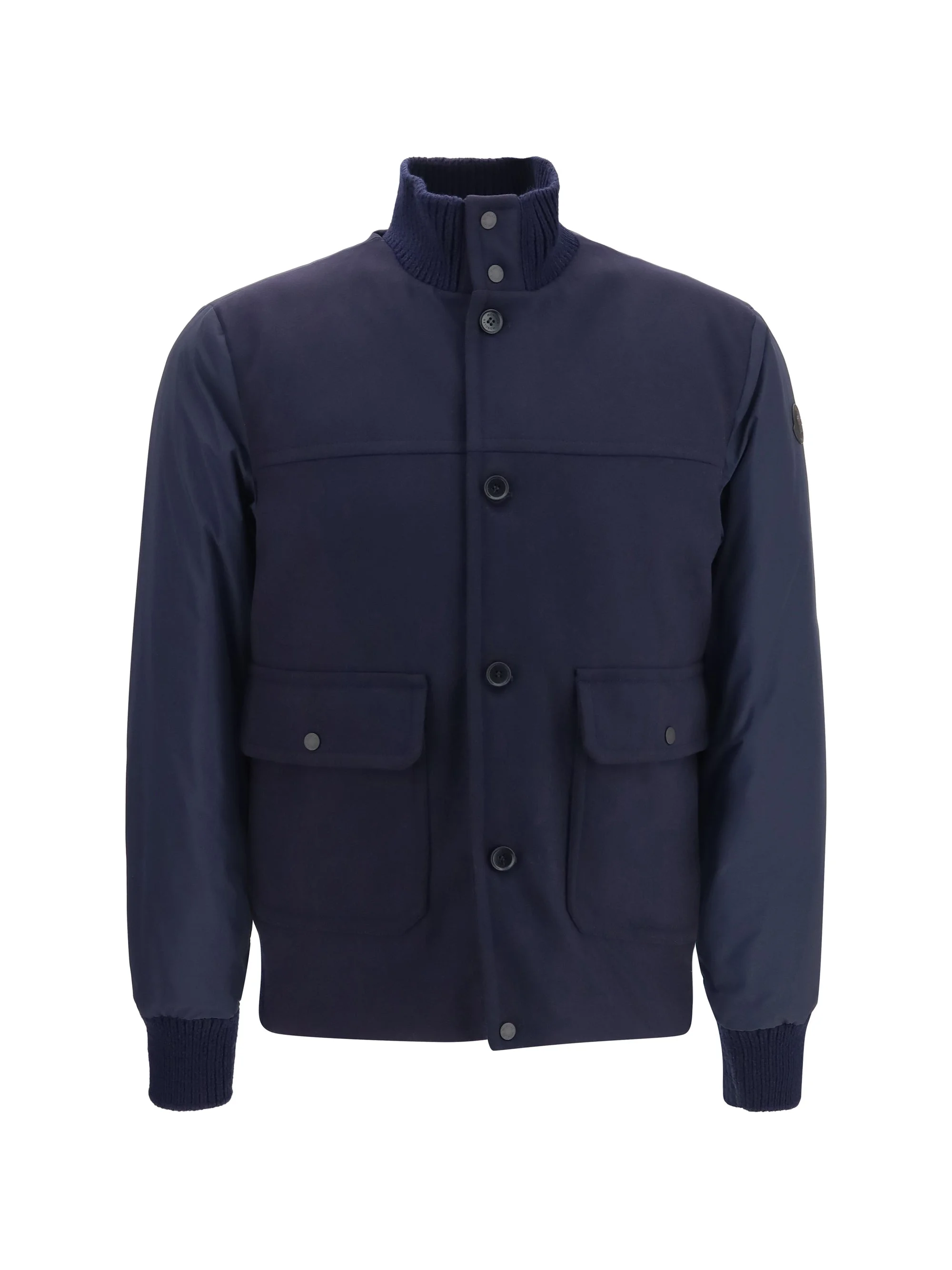 Moncler Urvalis Jacket Dark Blue Men - 1