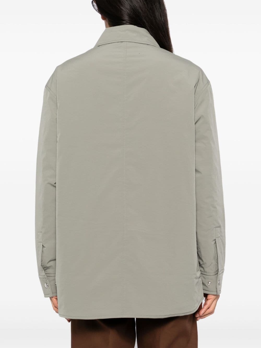 fox head padded shirt - 4
