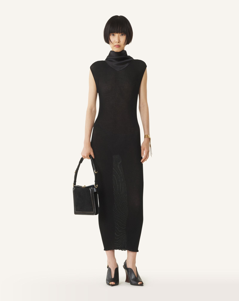 Lanvin PLEATED JERSEY DRESS outlook