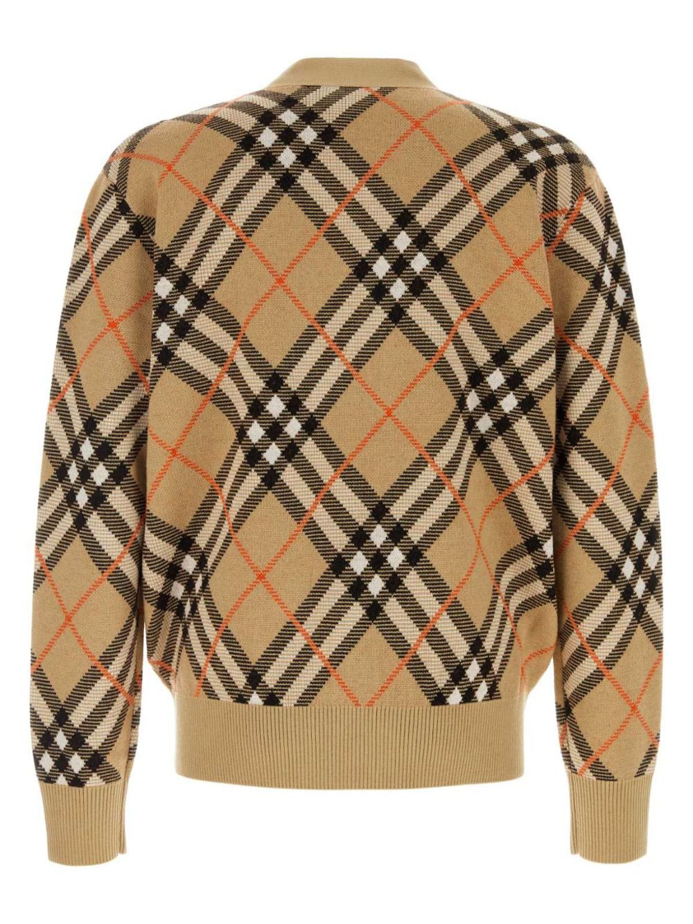 Vintage Check wool-blend cardigan - 2