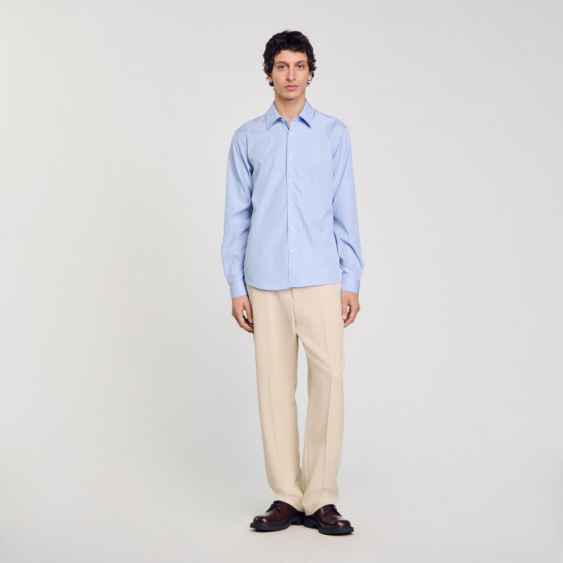 Sandro STRIPED SHIRT outlook
