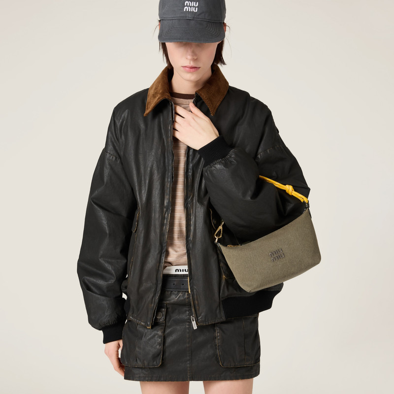 Miu Miu Gabardine pouch outlook