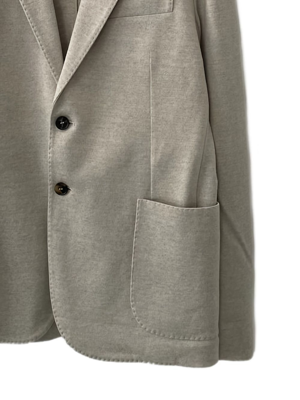 patch-pocket two-button jacket - 2