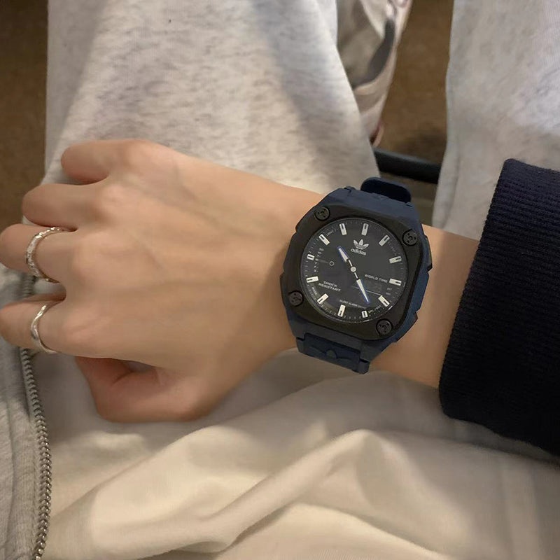 adidas Mineral Blue Resin Strap Watch 'Blue' AOST225452I - 6