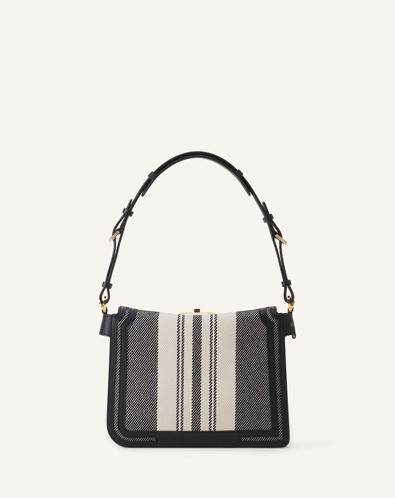COMPAGNON 20 BAG IN STRIPED CANVAS 4