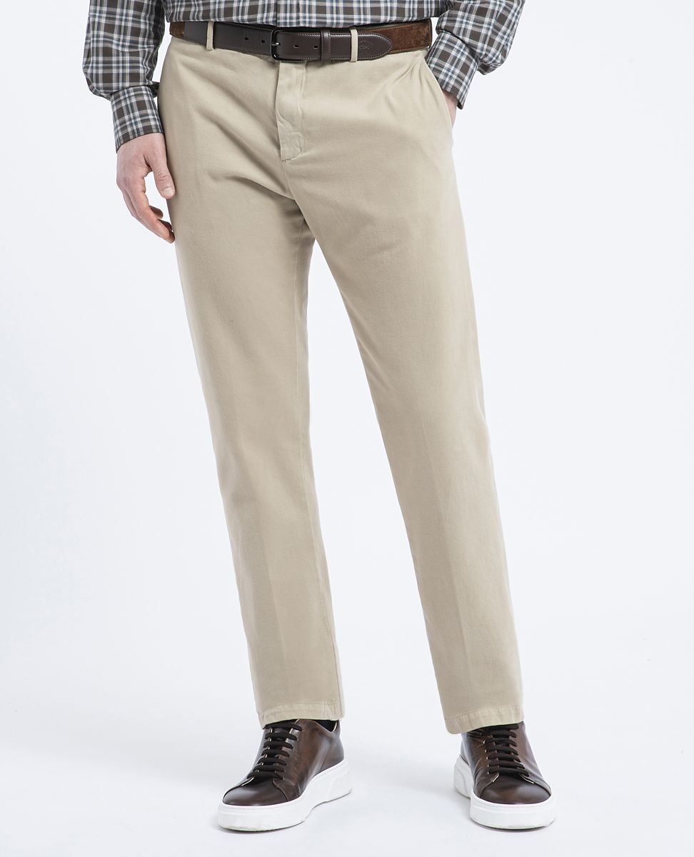 Cashmere and cotton Trousers - 2