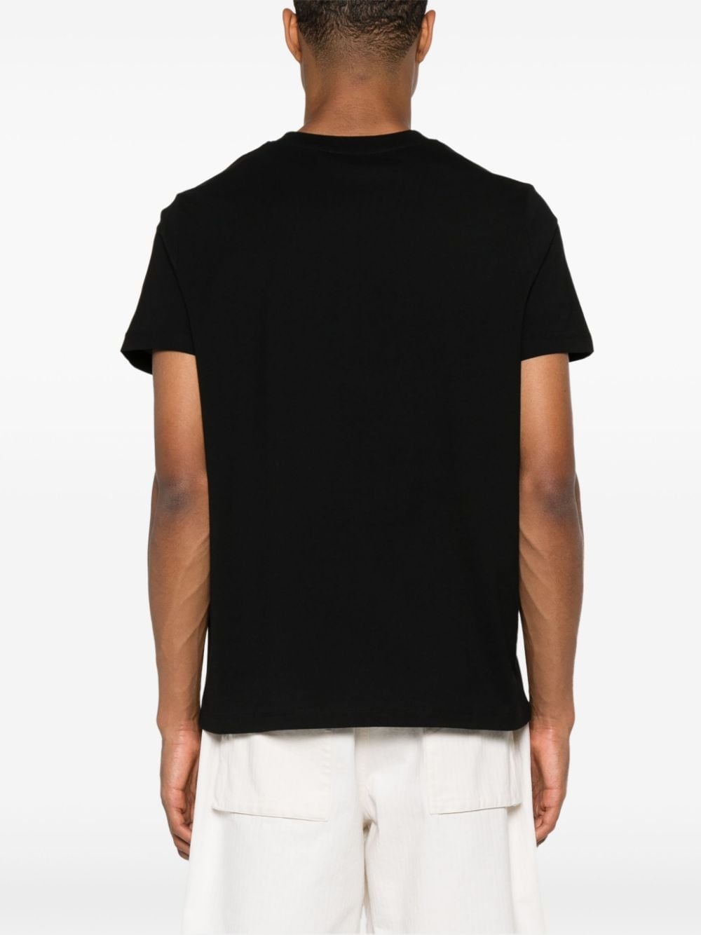 logo-print cotton T-shirt - 4