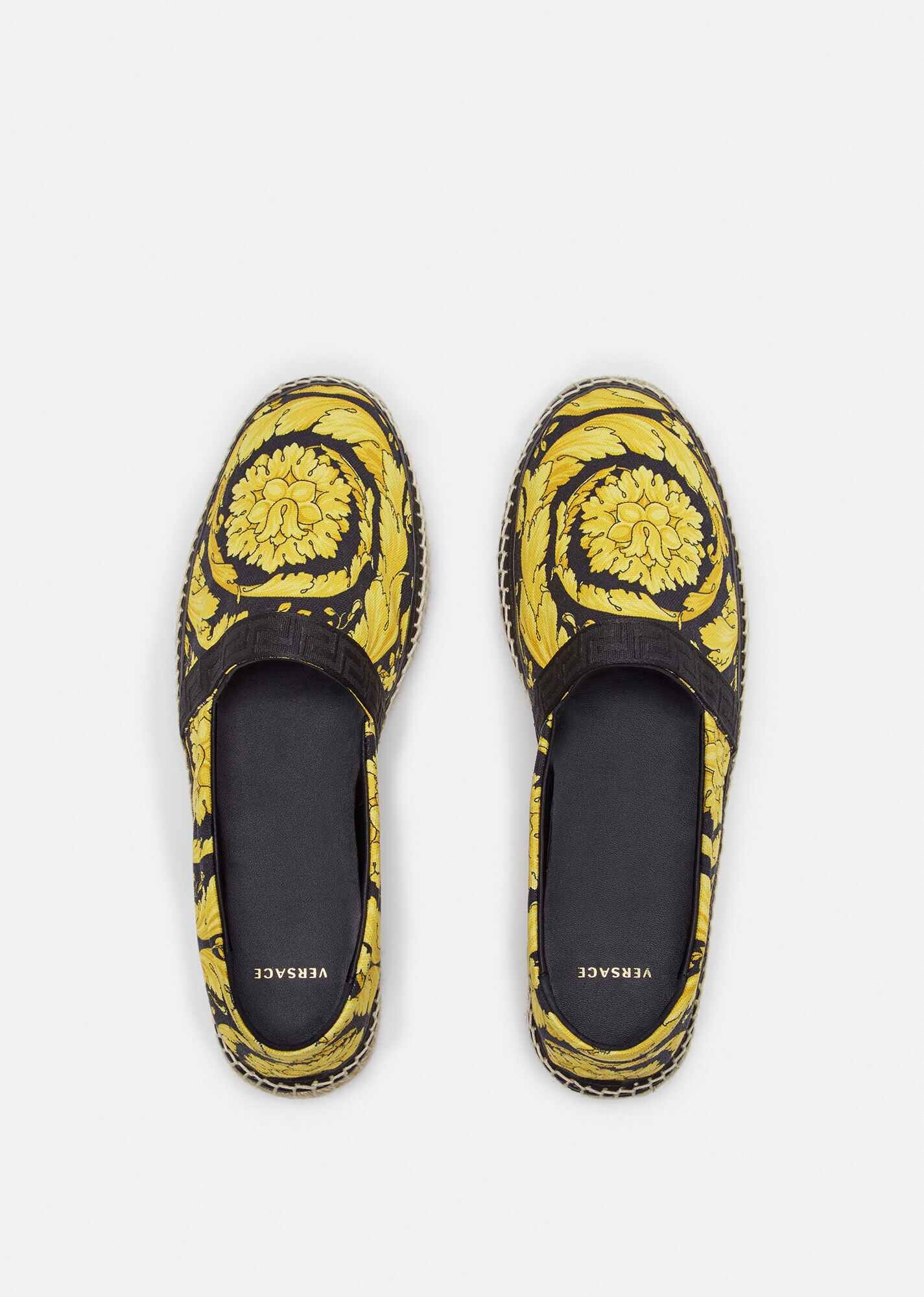 Barocco Print Espadrilles - 4