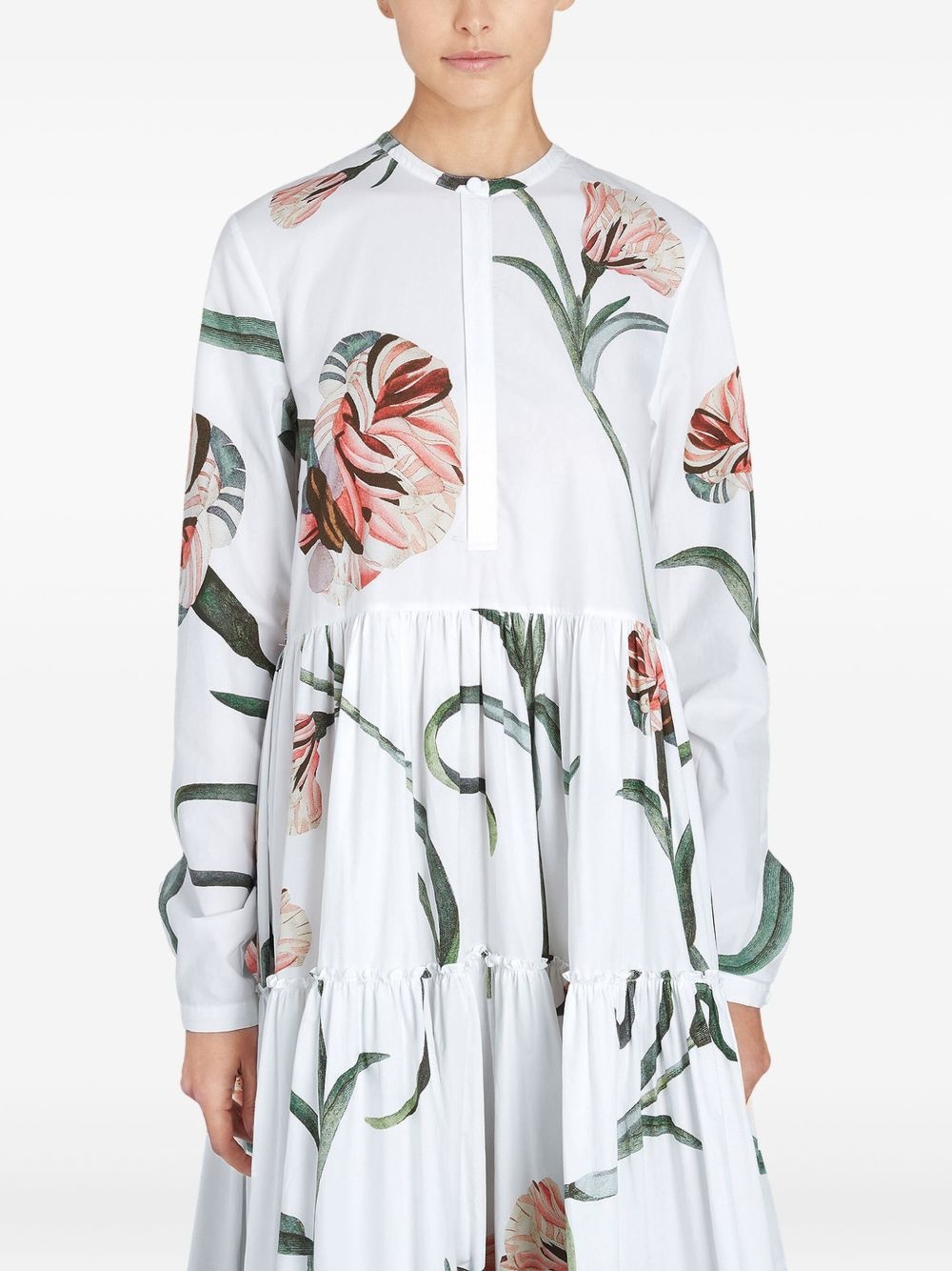 printed gown - 5