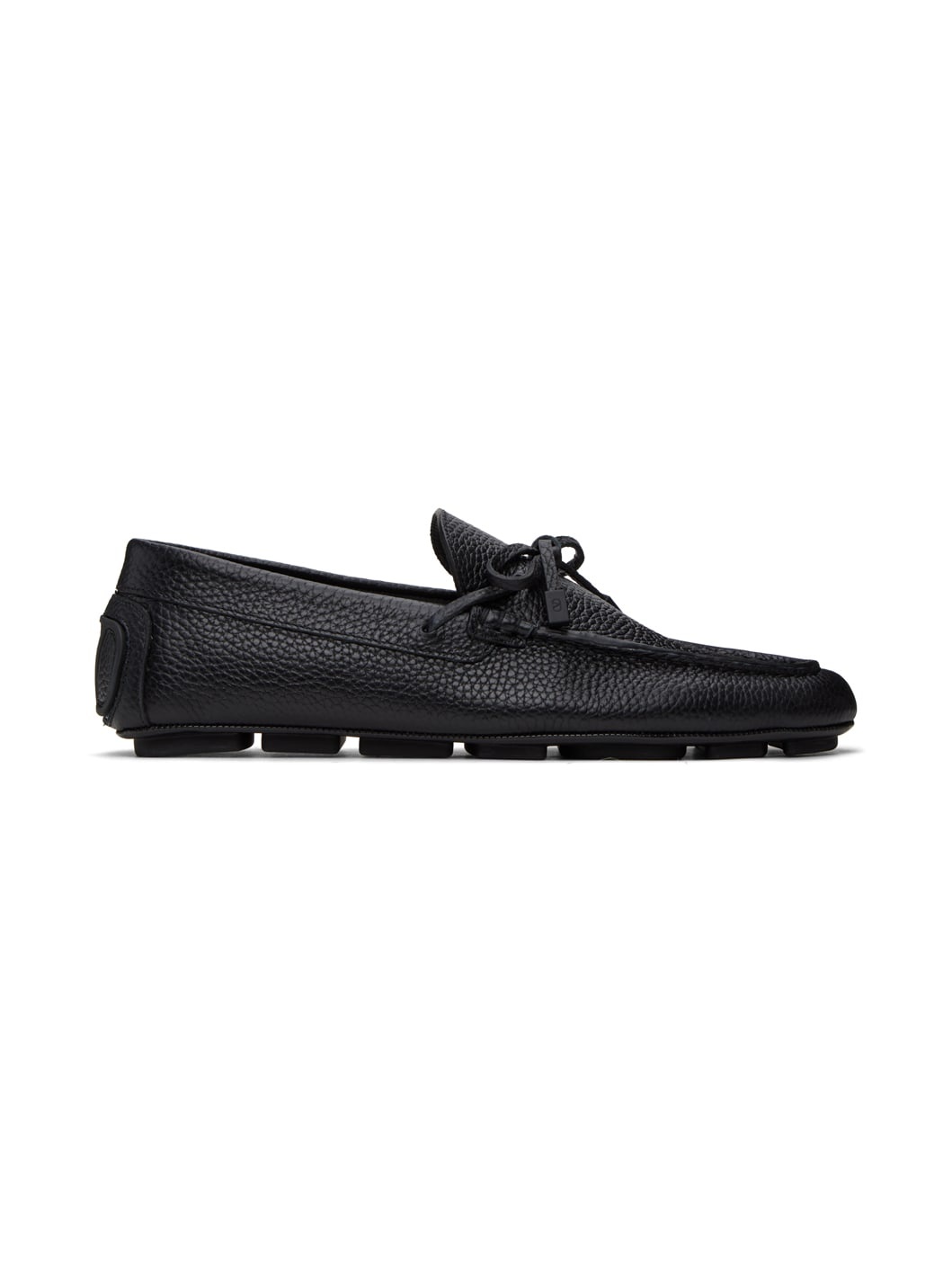 Black VLogo Signature Loafers - 1