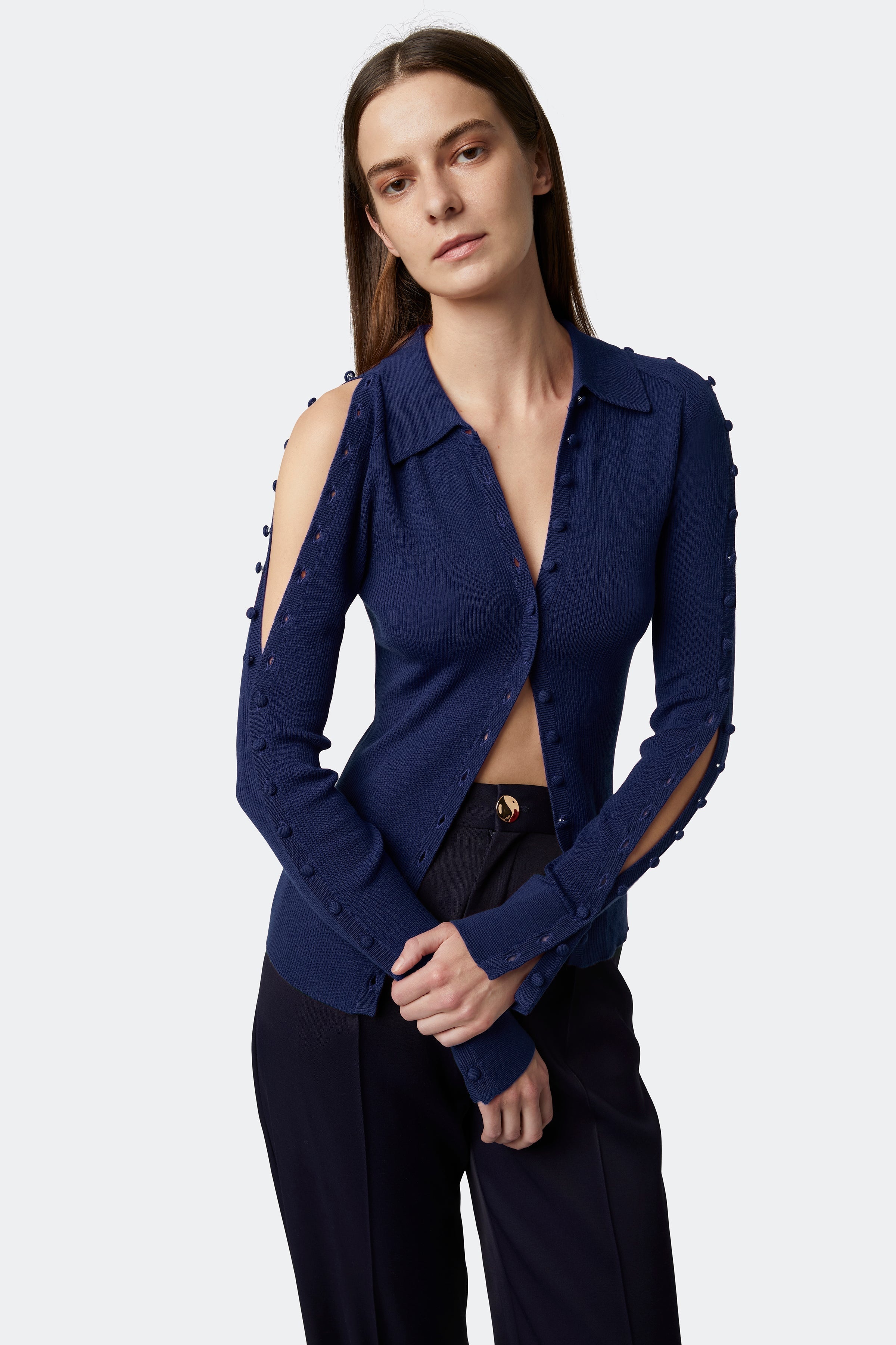 'HILL' KNIT CARDIGAN - 2