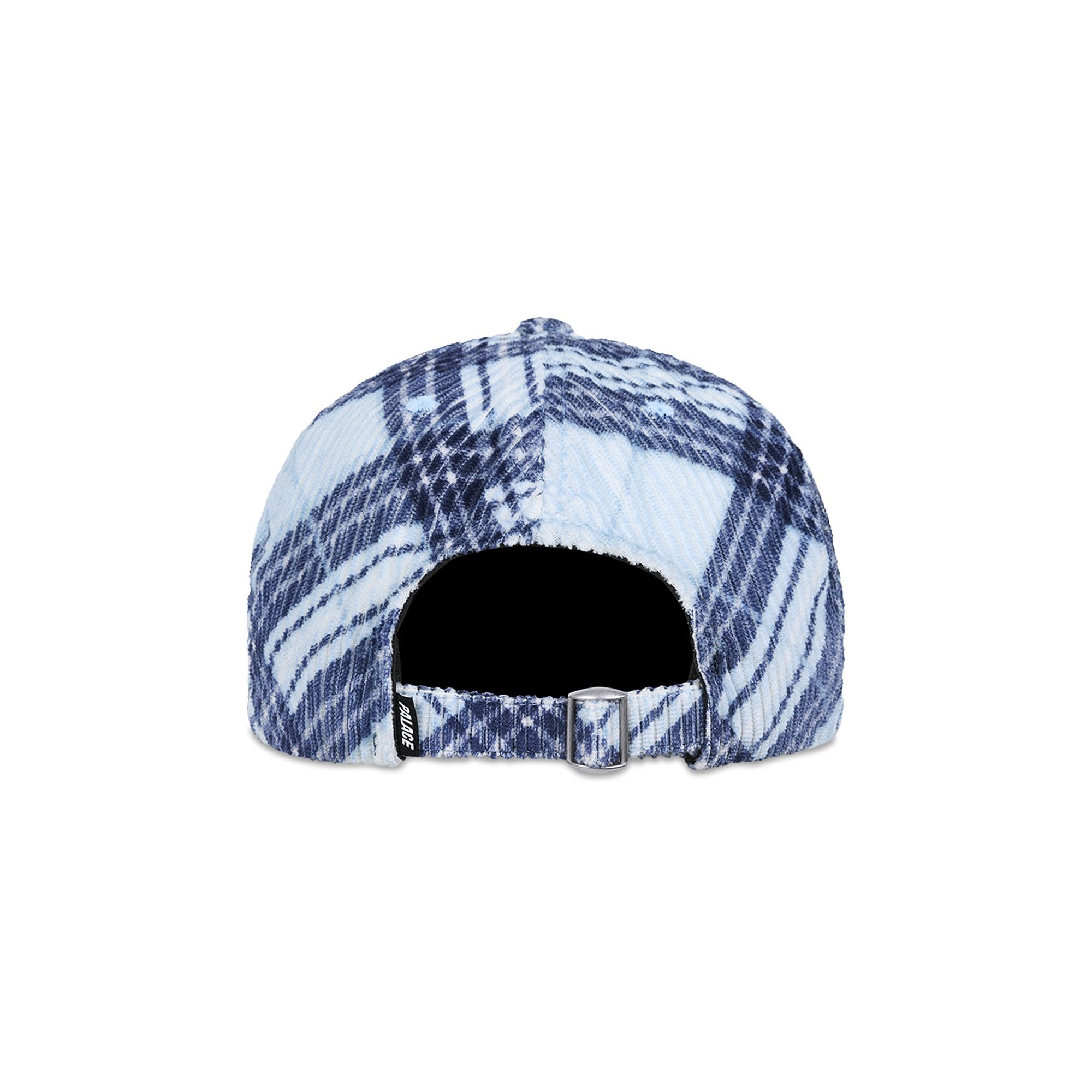 Palace Corduroy P 6-Panel 'Blue Bias Check' - 2
