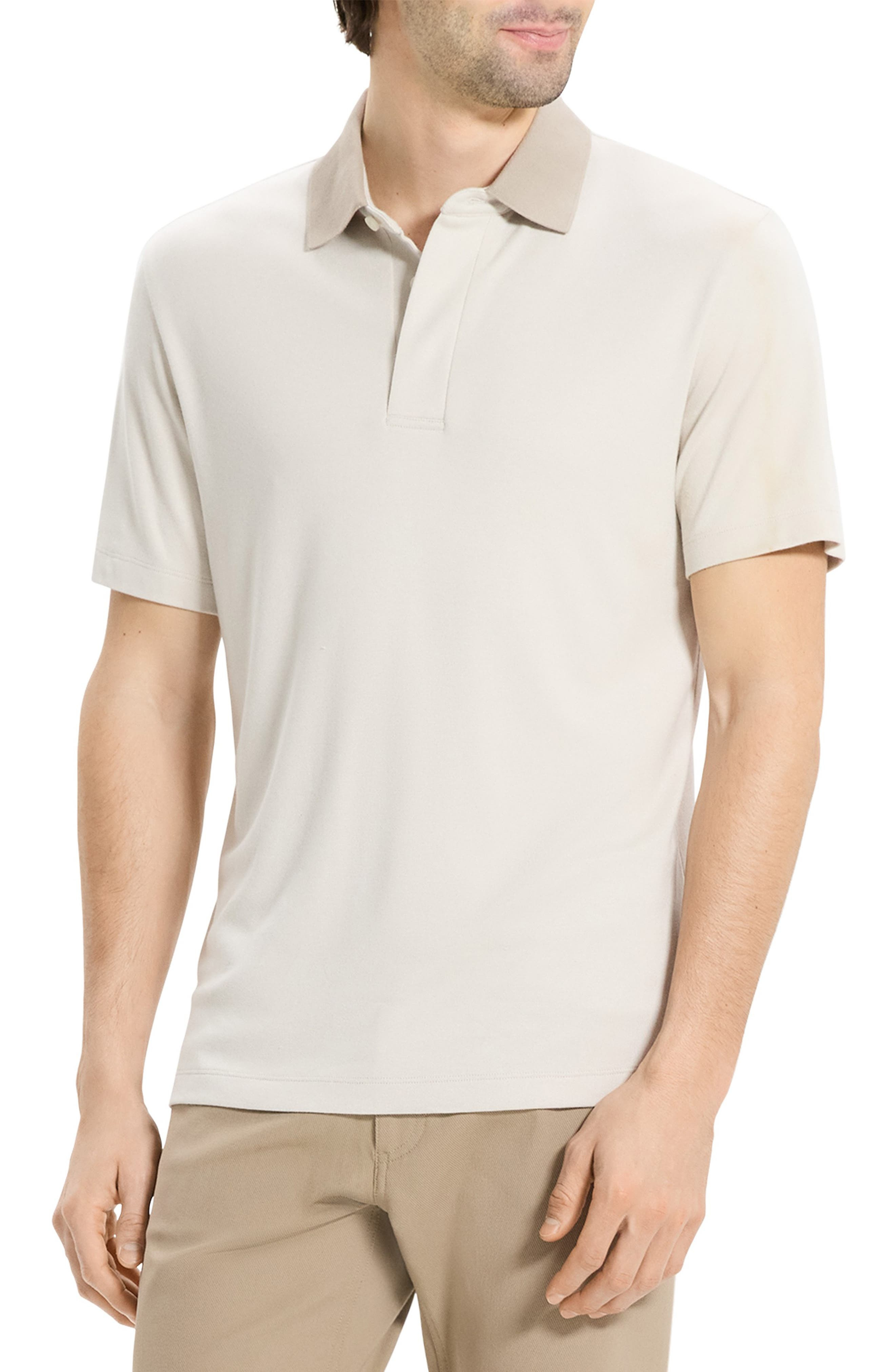 Theory Kayser Anemone Milano Polo in Alabaster at Nordstrom - 6