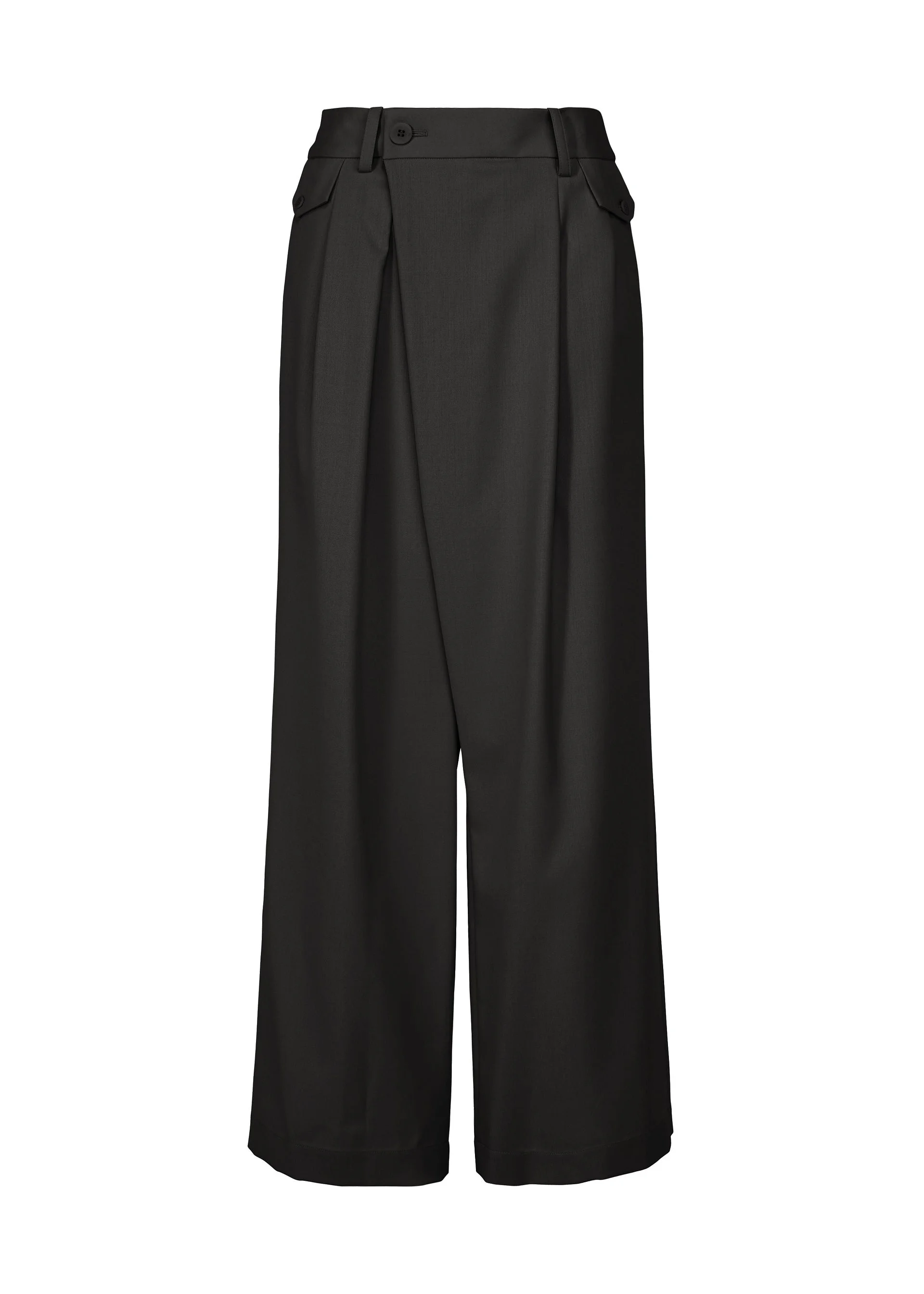 LUSTROUS WOOL PANTS - 1