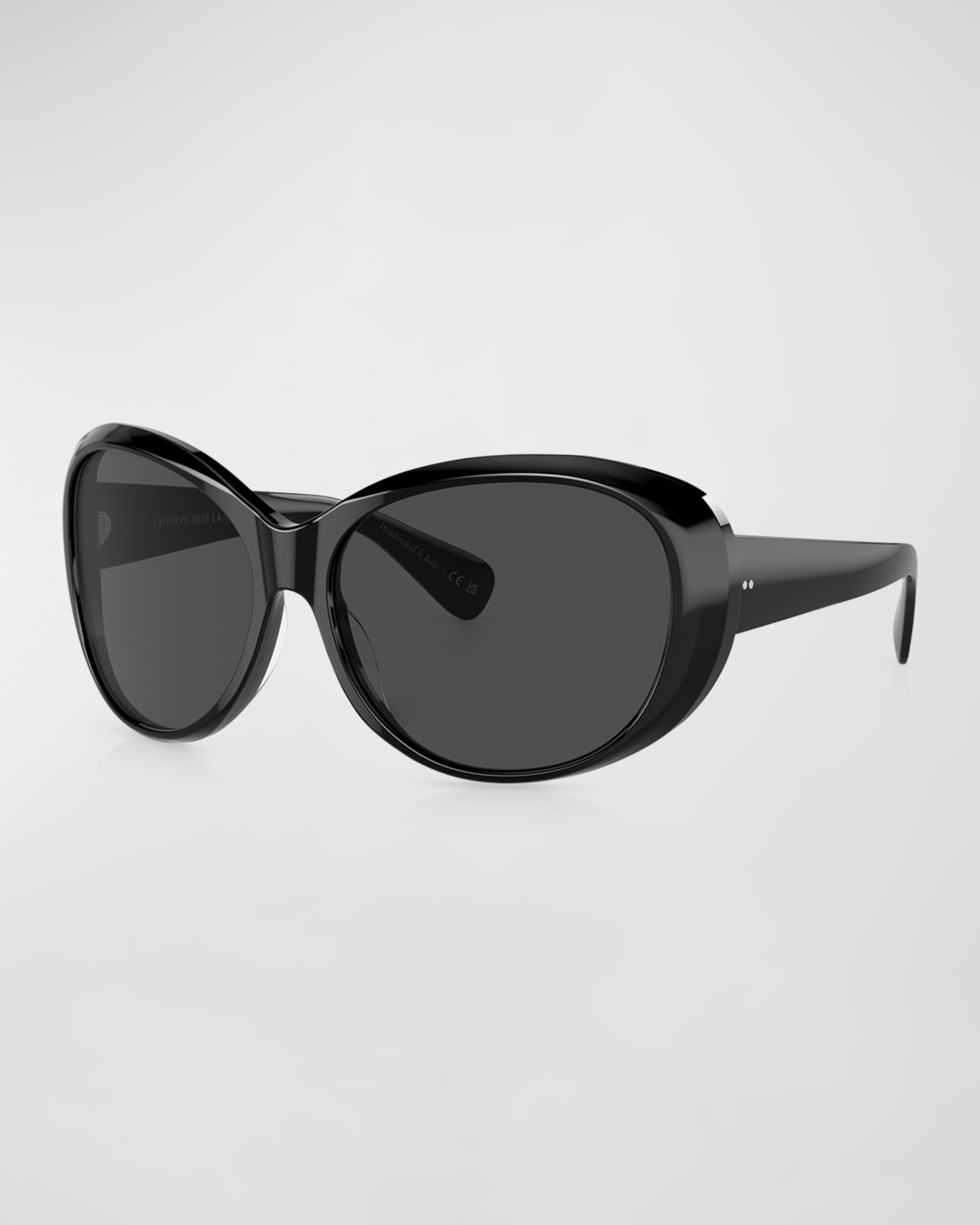 Maridan Acetate & Plastic Round Sunglasses - 1