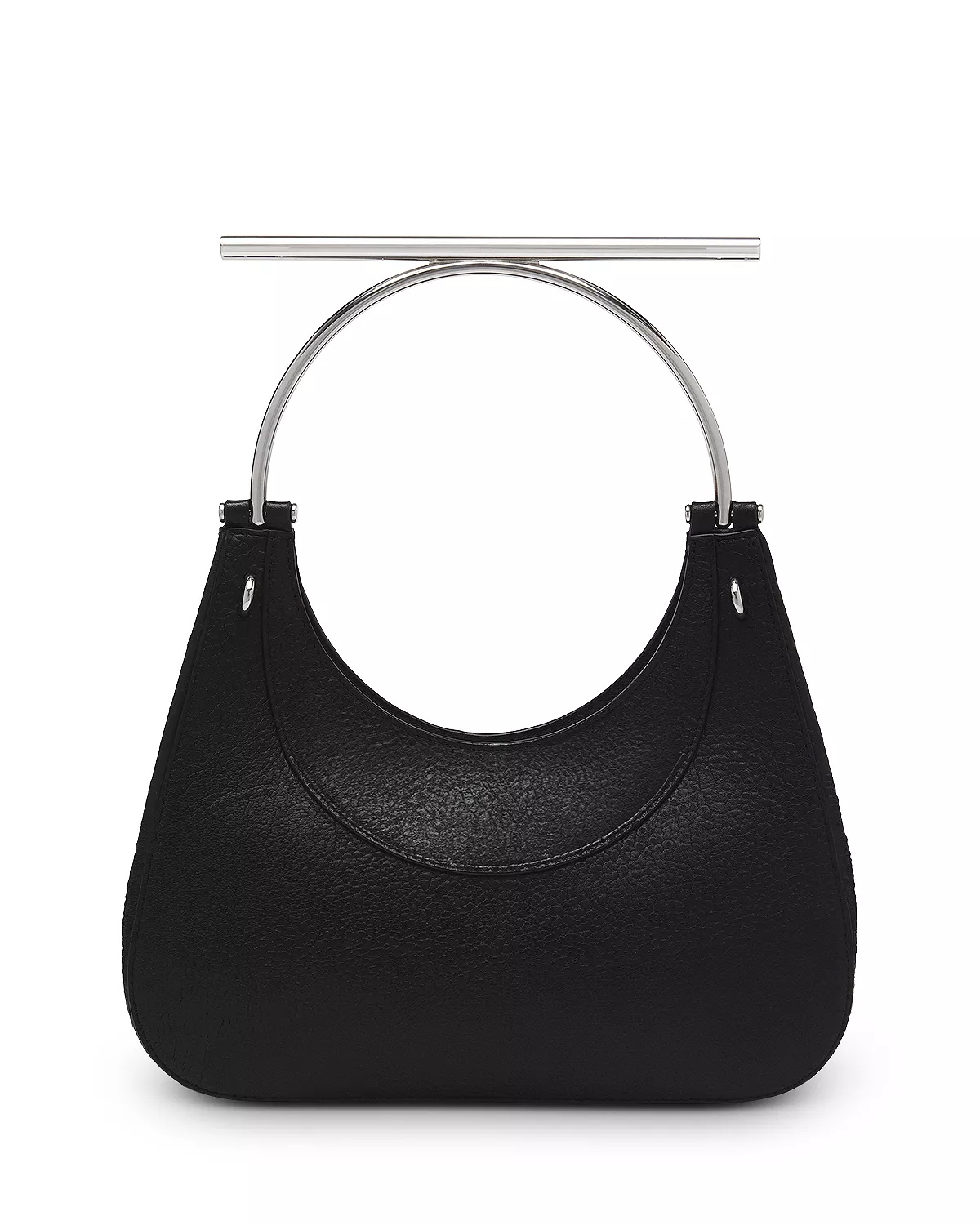 Cross Bar Small Leather Bag - 4