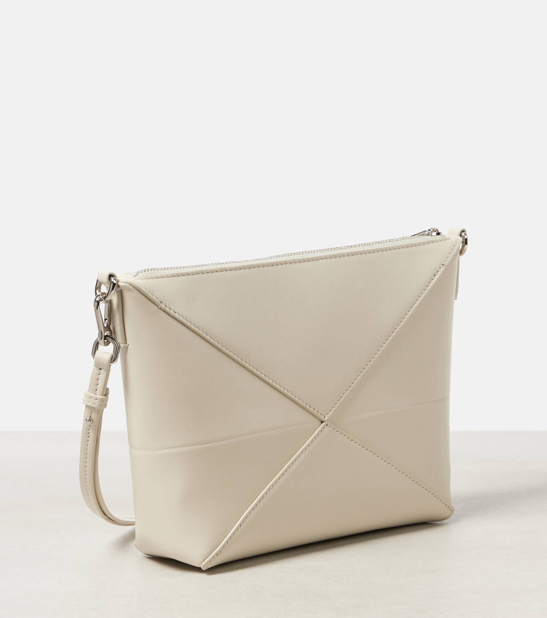 Puzzle Fold leather shoulder bag - 4