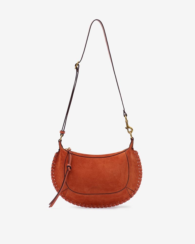 OSKAN MOON SOFT SUEDE BAGUETTE BAG - 6
