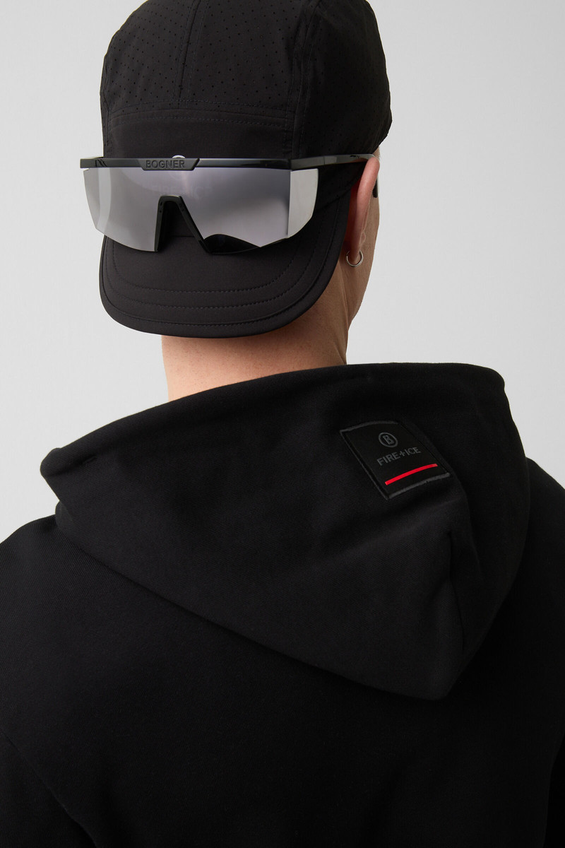 Filipo jersey jacket in Black 5