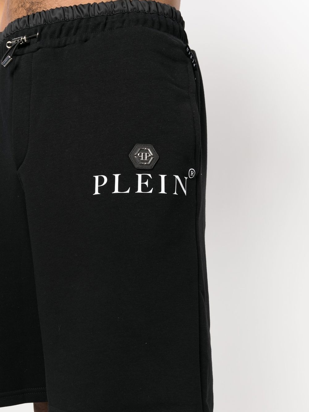 logo-plaque track shorts - 5