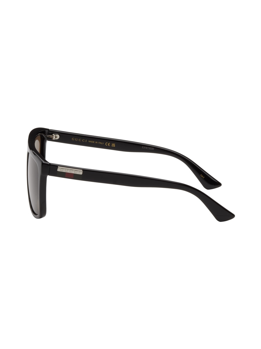 Black Square Sunglasses - 6