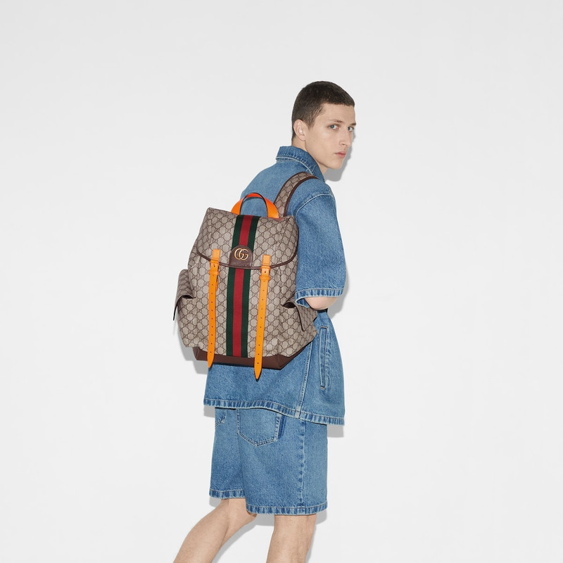 GUCCI Ophidia GG medium backpack outlook
