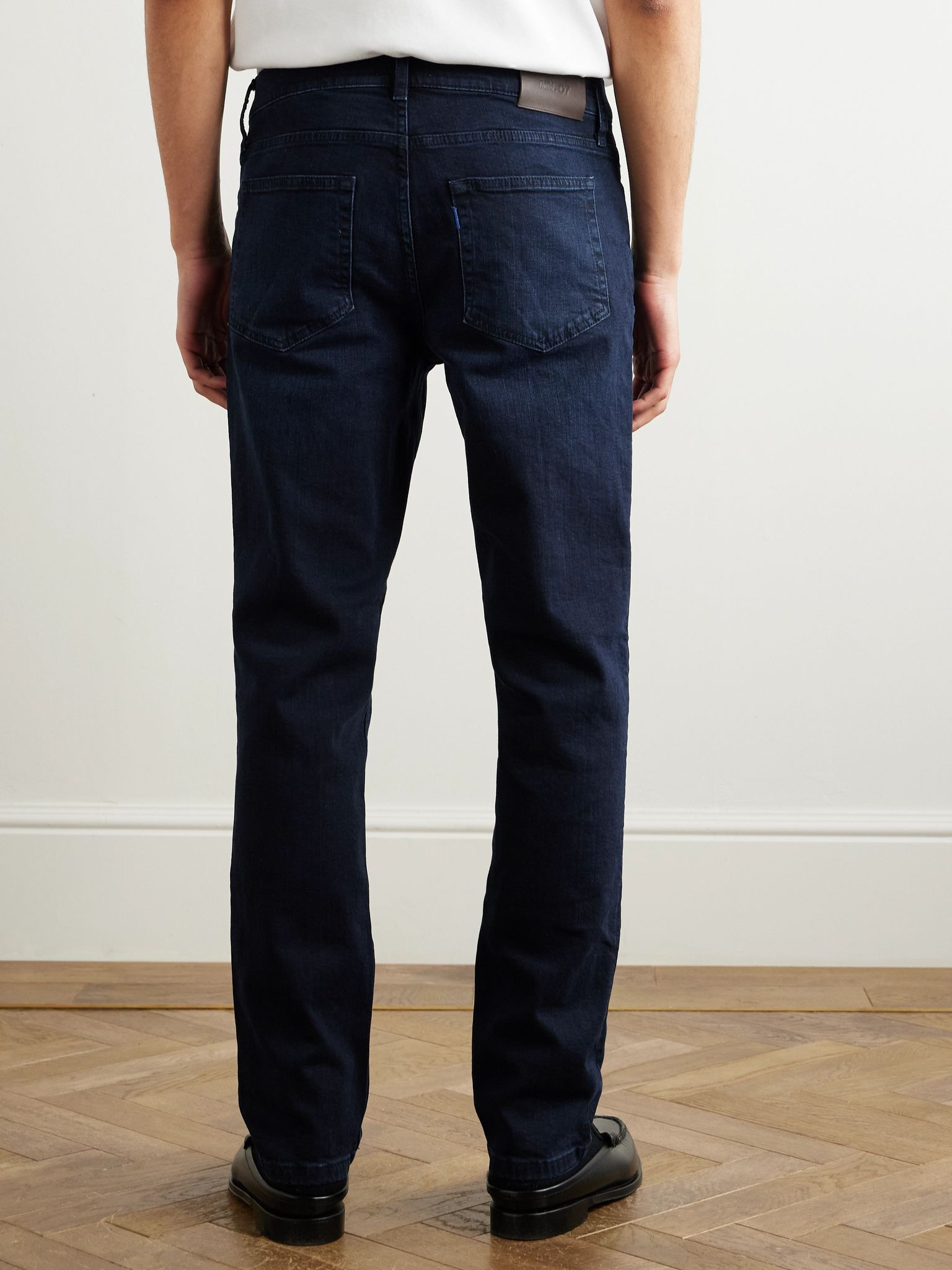 Tony 1869 Slim-Fit Straight-Leg Organic Jeans Blue - 4
