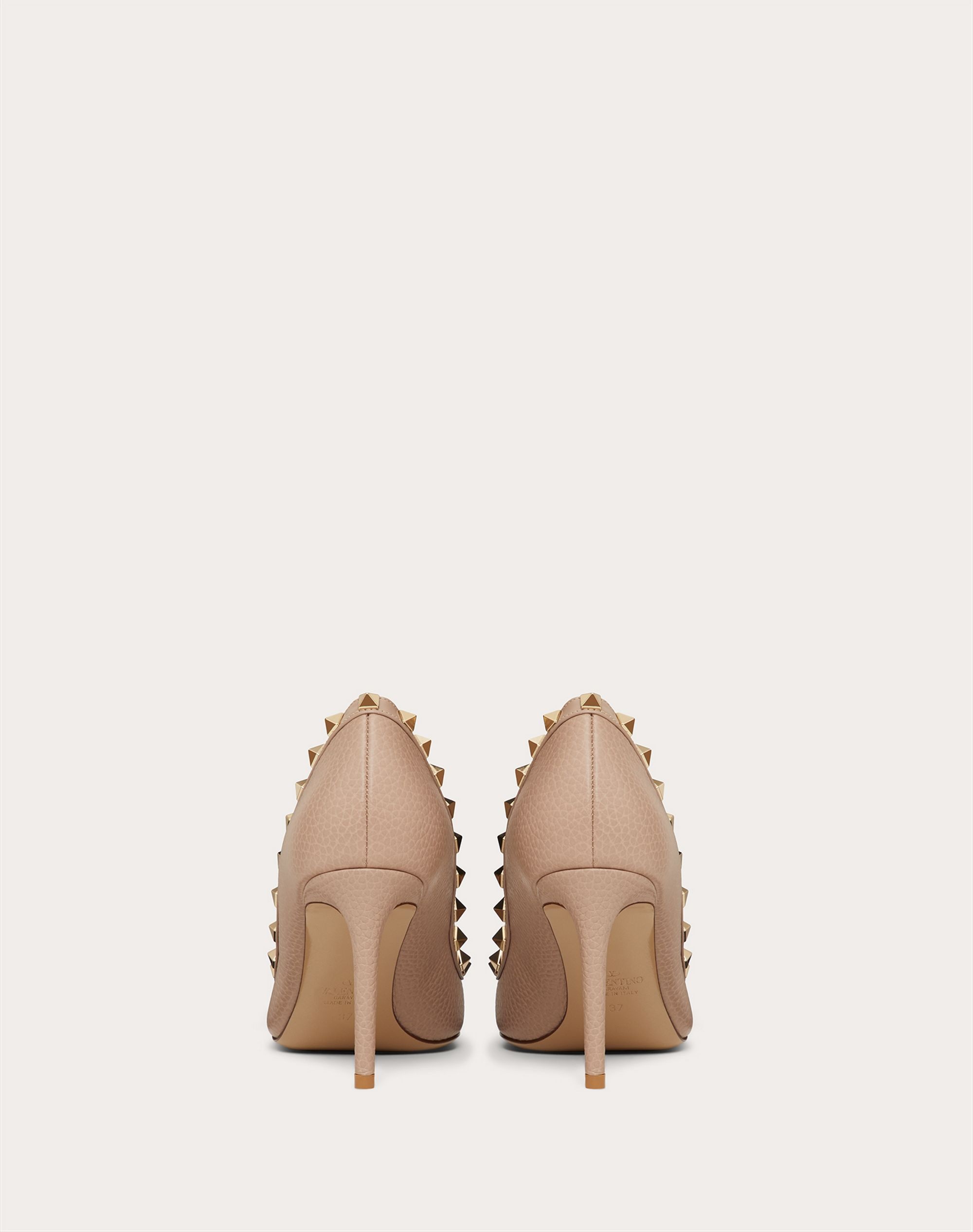 Rockstud Grainy Leather Pump 85 mm - 3