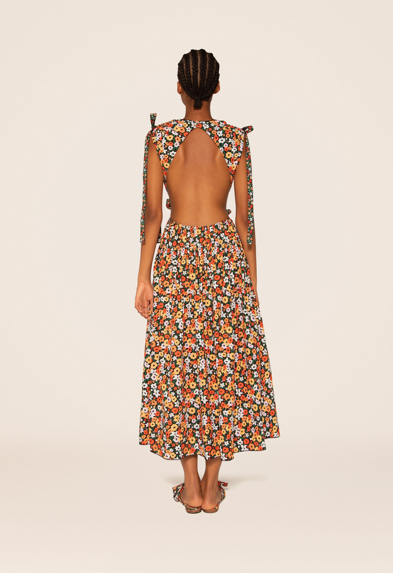 Guaguanco La Fania Noche Midi Dress 4