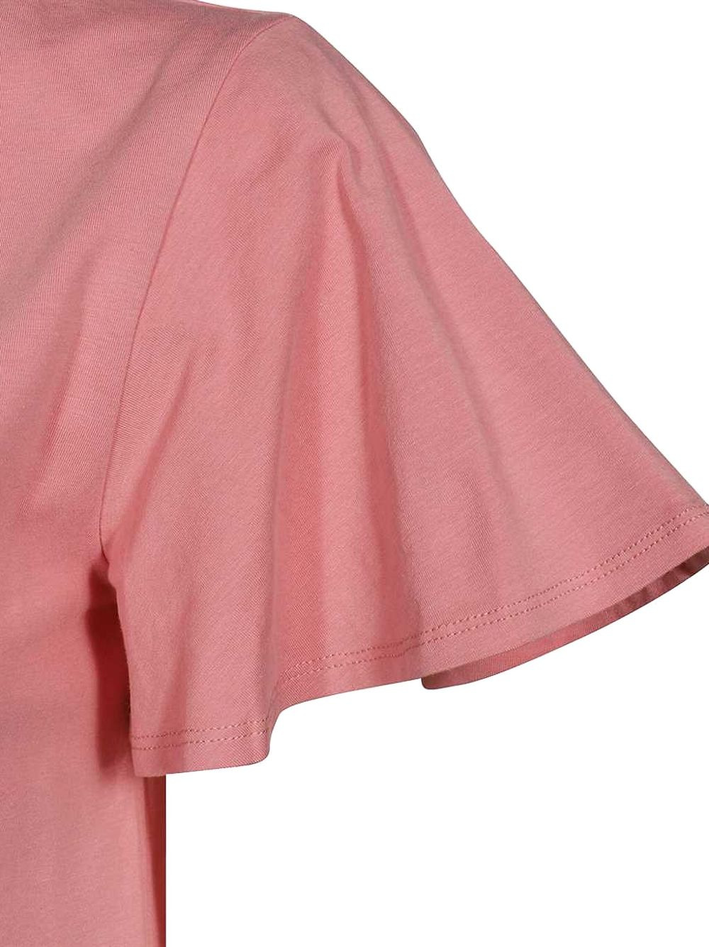 V-neck flared-sleeve T-shirt - 3