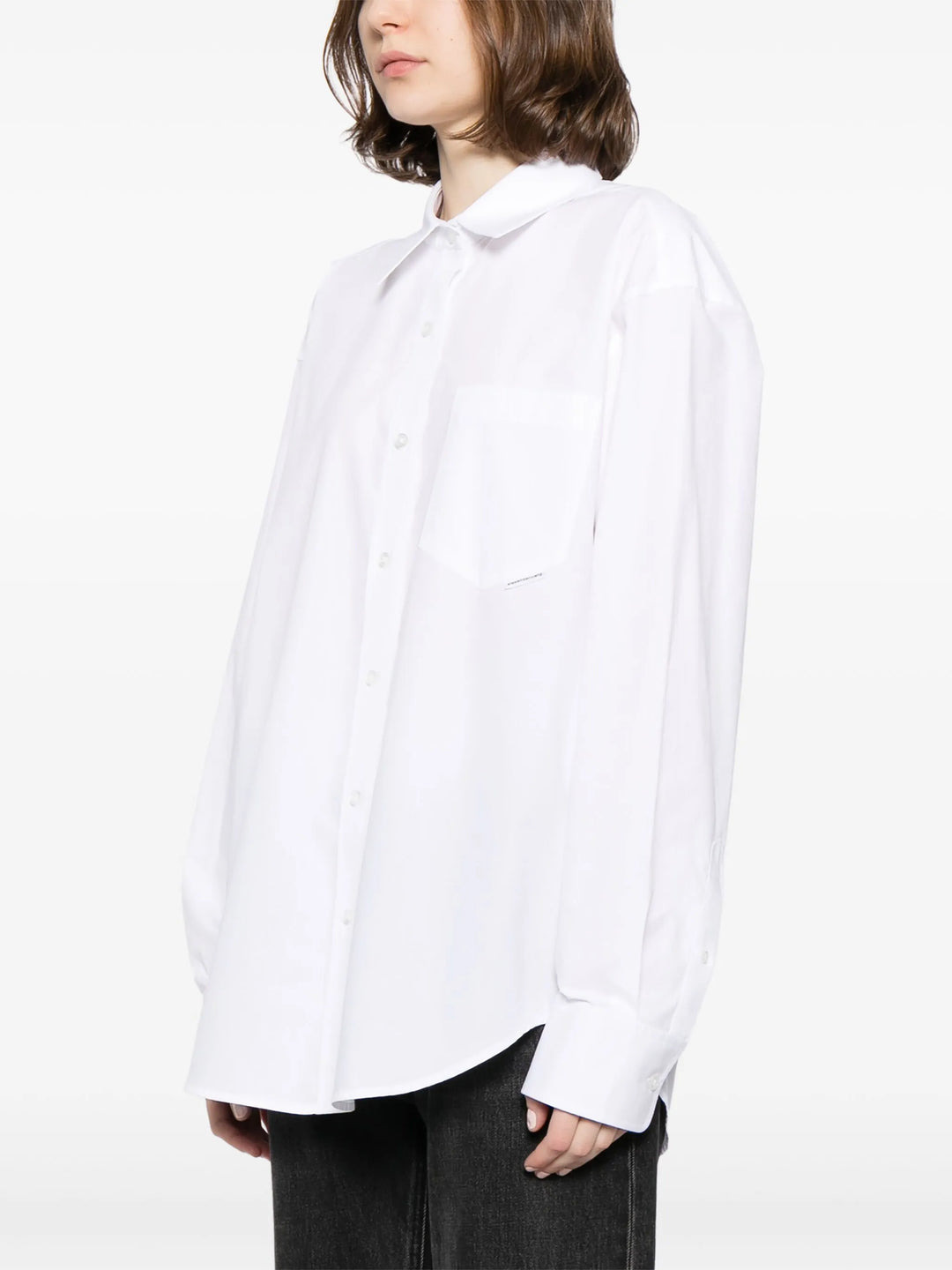 Boyfriend Shirt With Logo Flag - 3