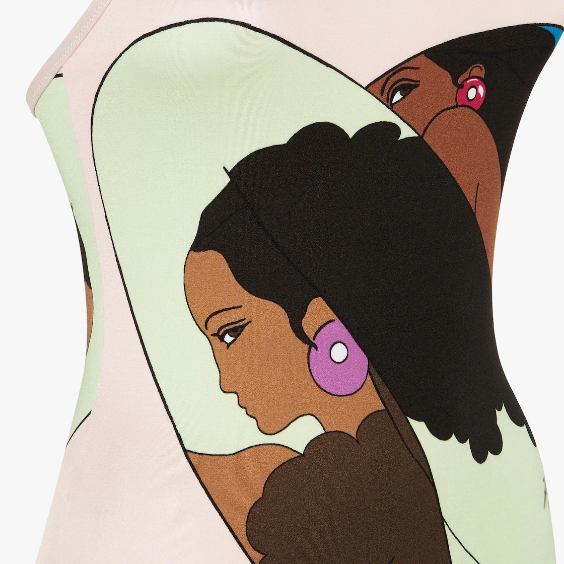 Multicolor Lycra® swimsuit - 3