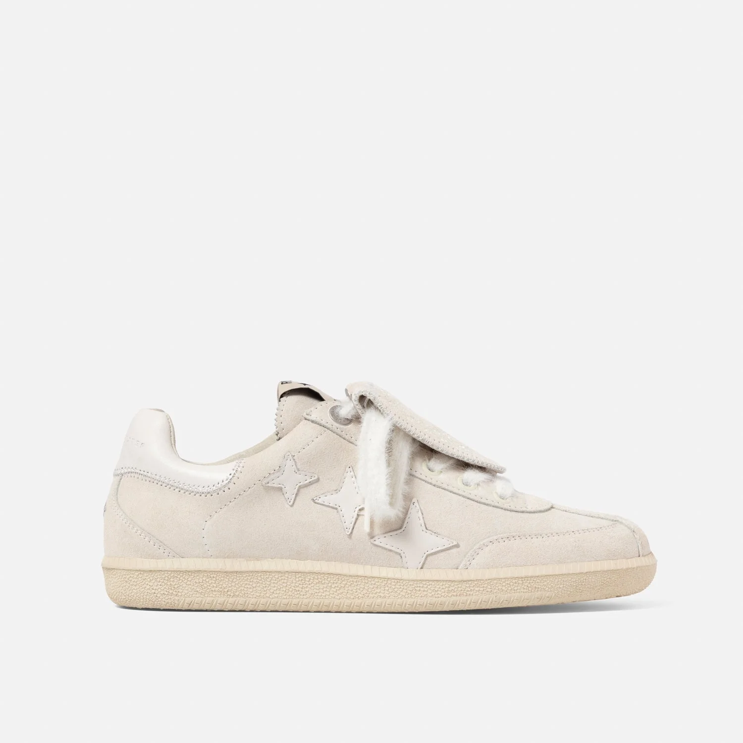 Plus Duke Off-White Suede Sneaker - Women's - 1