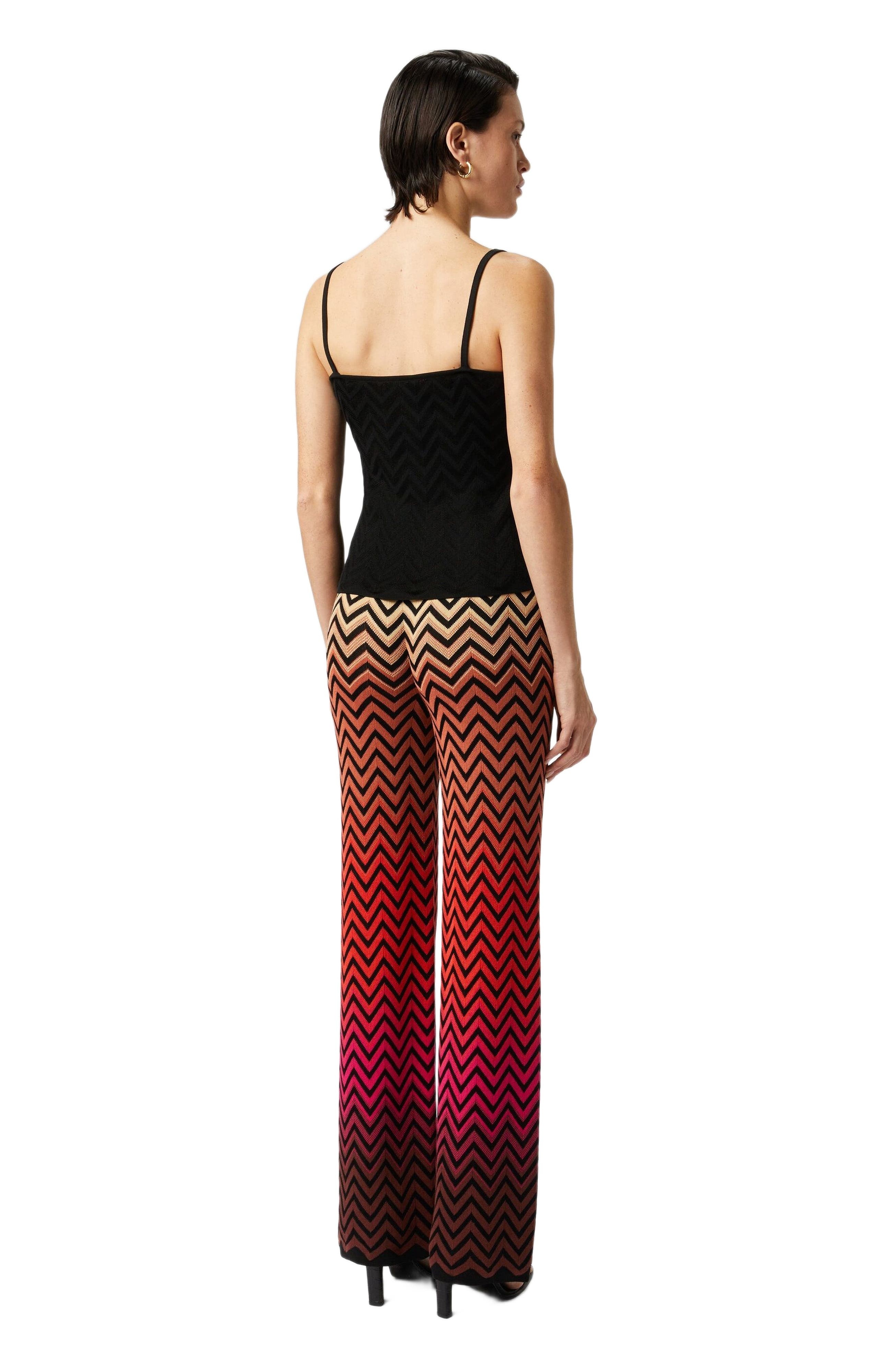 Missoni Straight Trousers With Dégradé Chevron Motif in Multicoloured at Nordstrom - 3