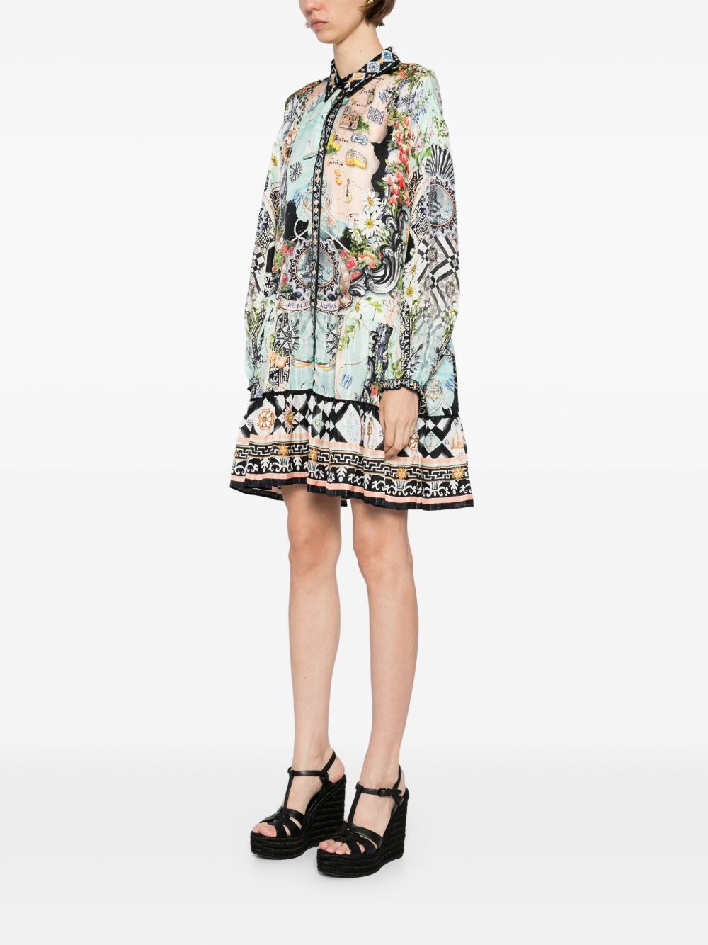 Folk Afloat mini dress - 3